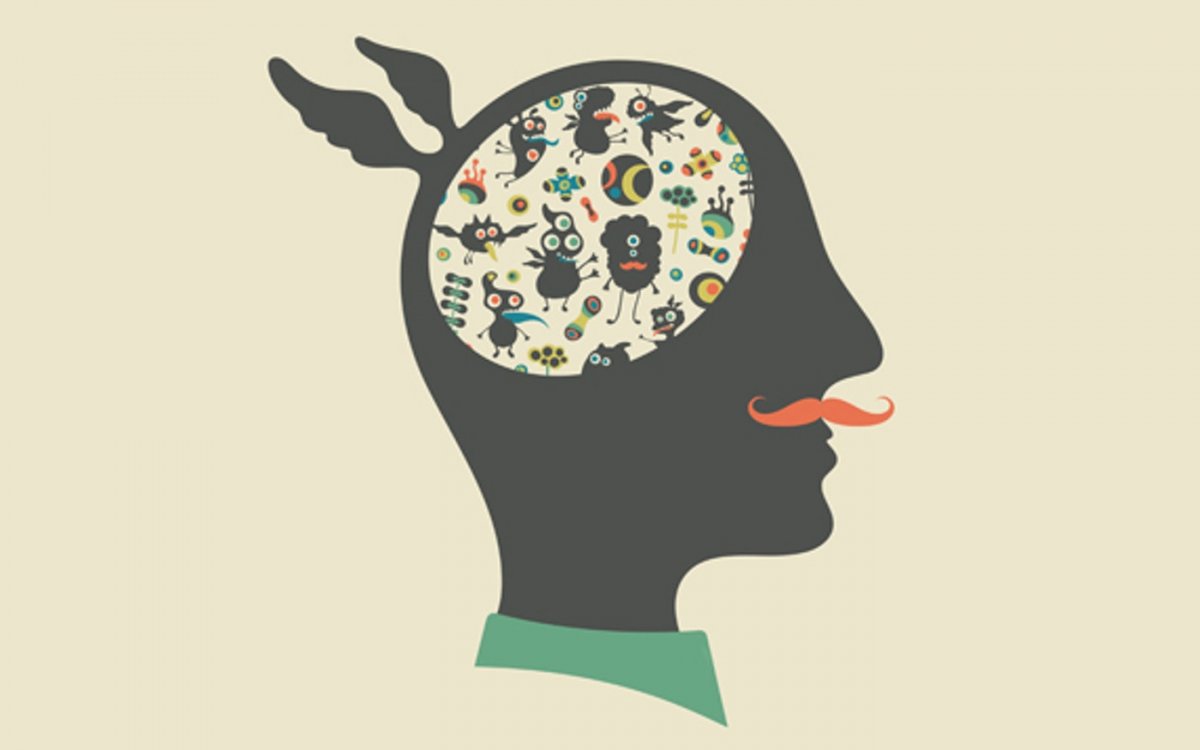 Запутанные мысли в голове