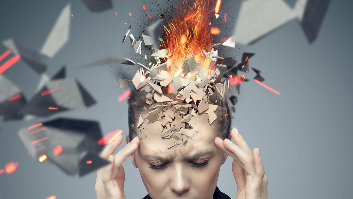 Космический портрет акварелью