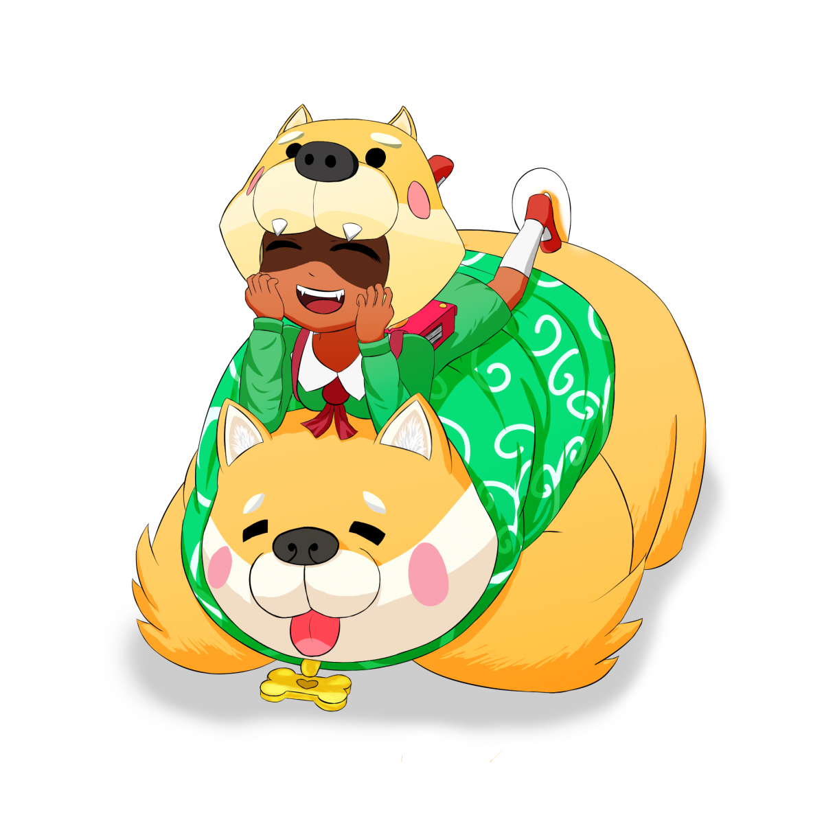 БРАВЛ старс аниме Леон и Нита