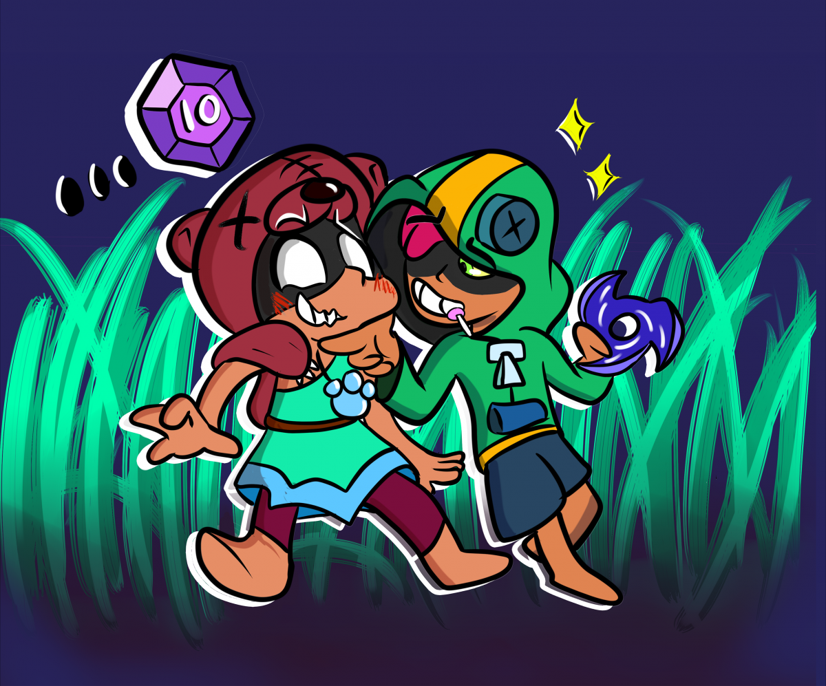 Brawl Stars Леон и Нита