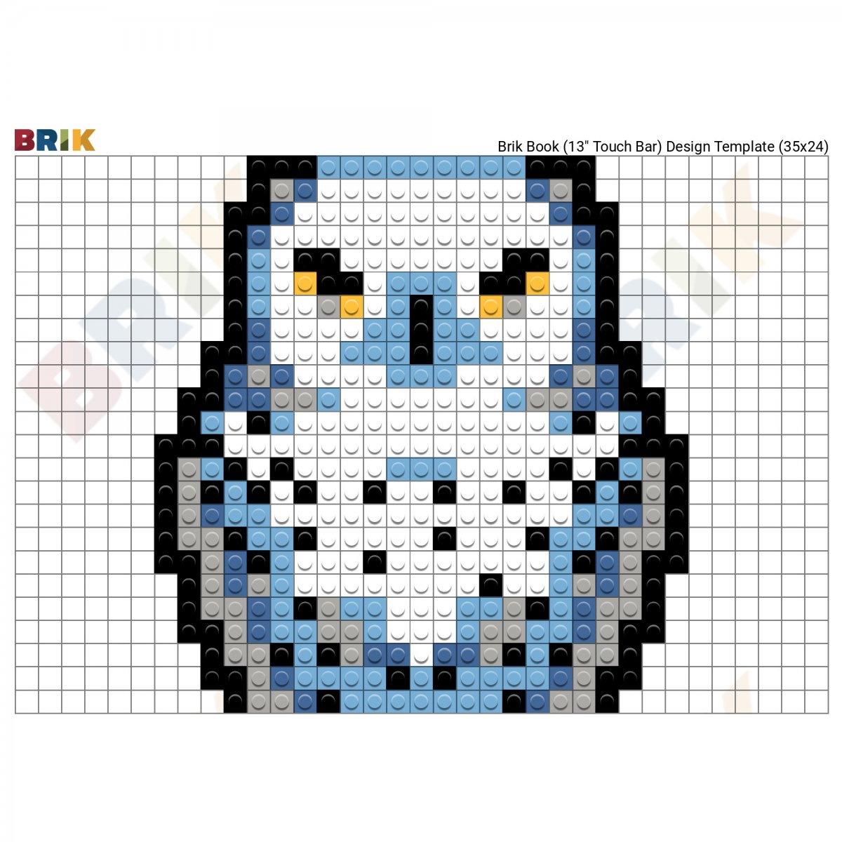 Хедвиг Гарри Поттера пиксель