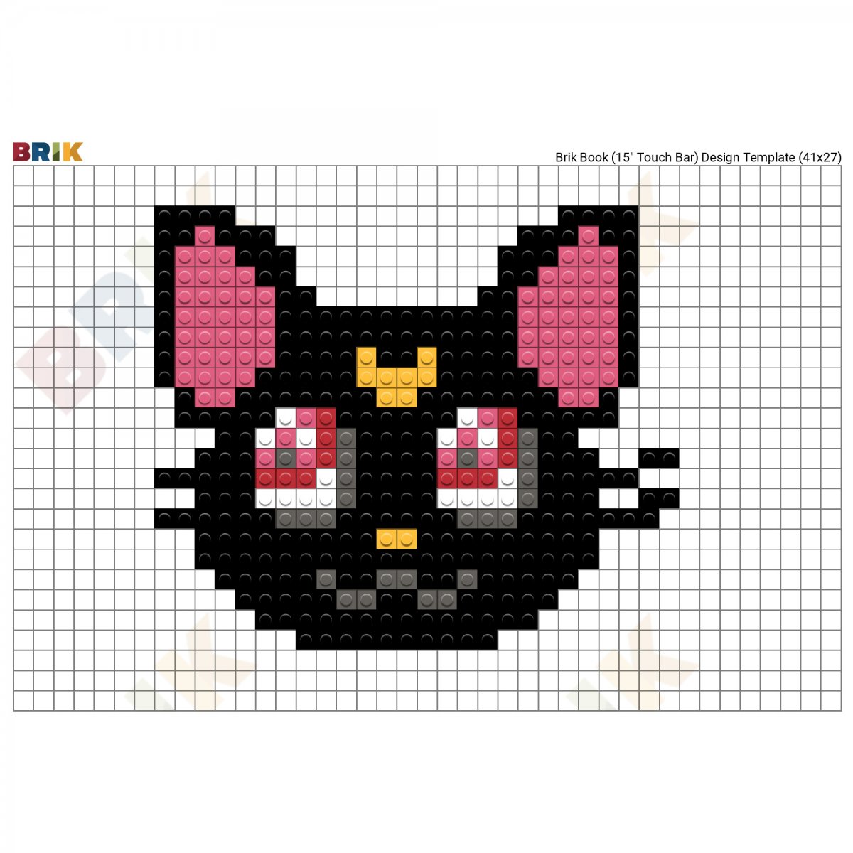 Котик по пикселям