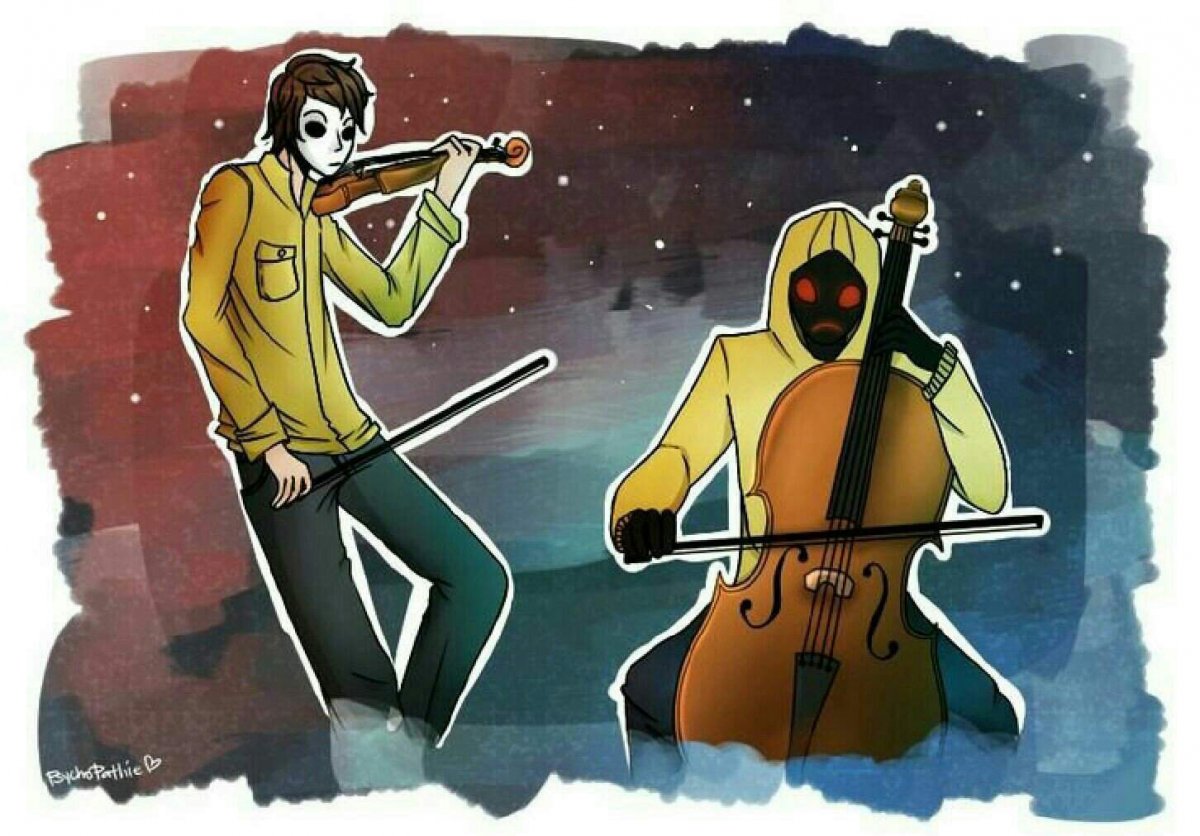 Крипипаста худи и тим маски любовь