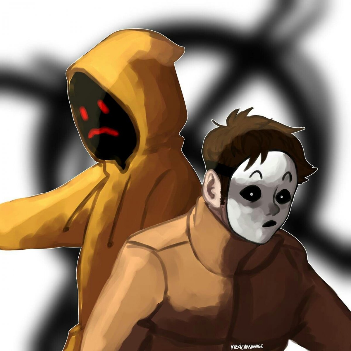 Худи крипипаста арт тим