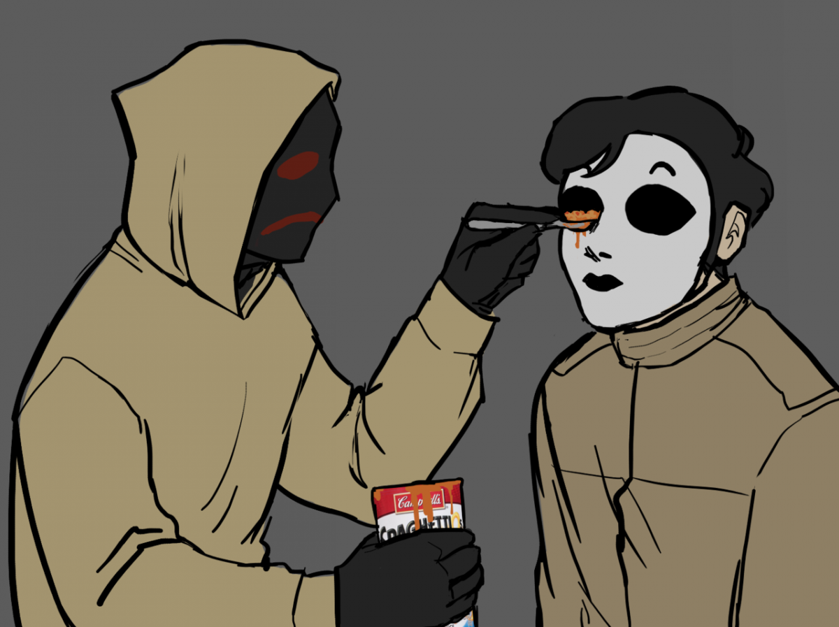 Крипипаста Тики Тоби арт