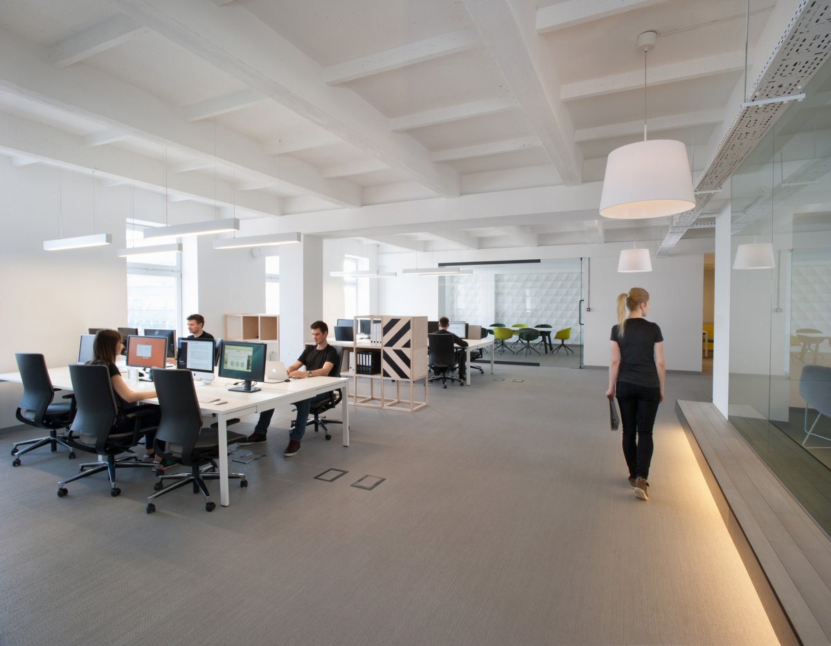 Офис размытый