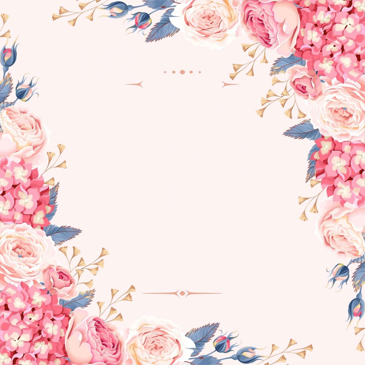 Нежный фон для пригласительных