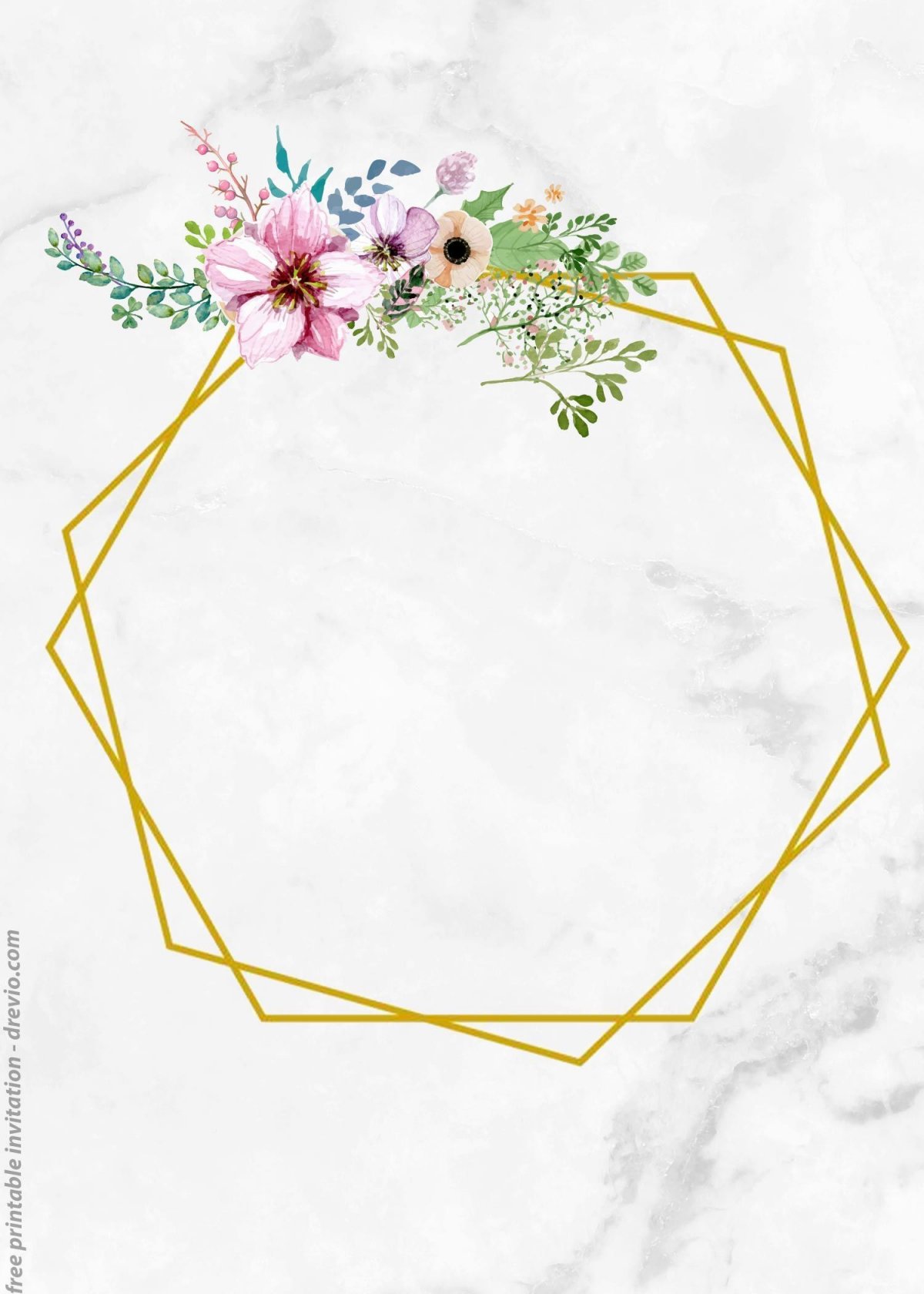 Фон для свадебного приглашения геометрия