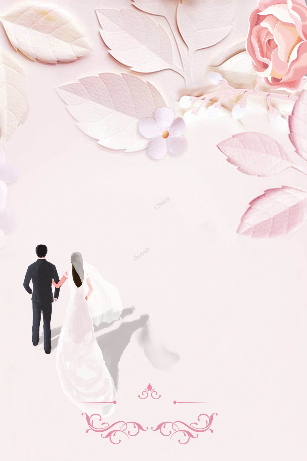 Фон для свадебных пригласительных