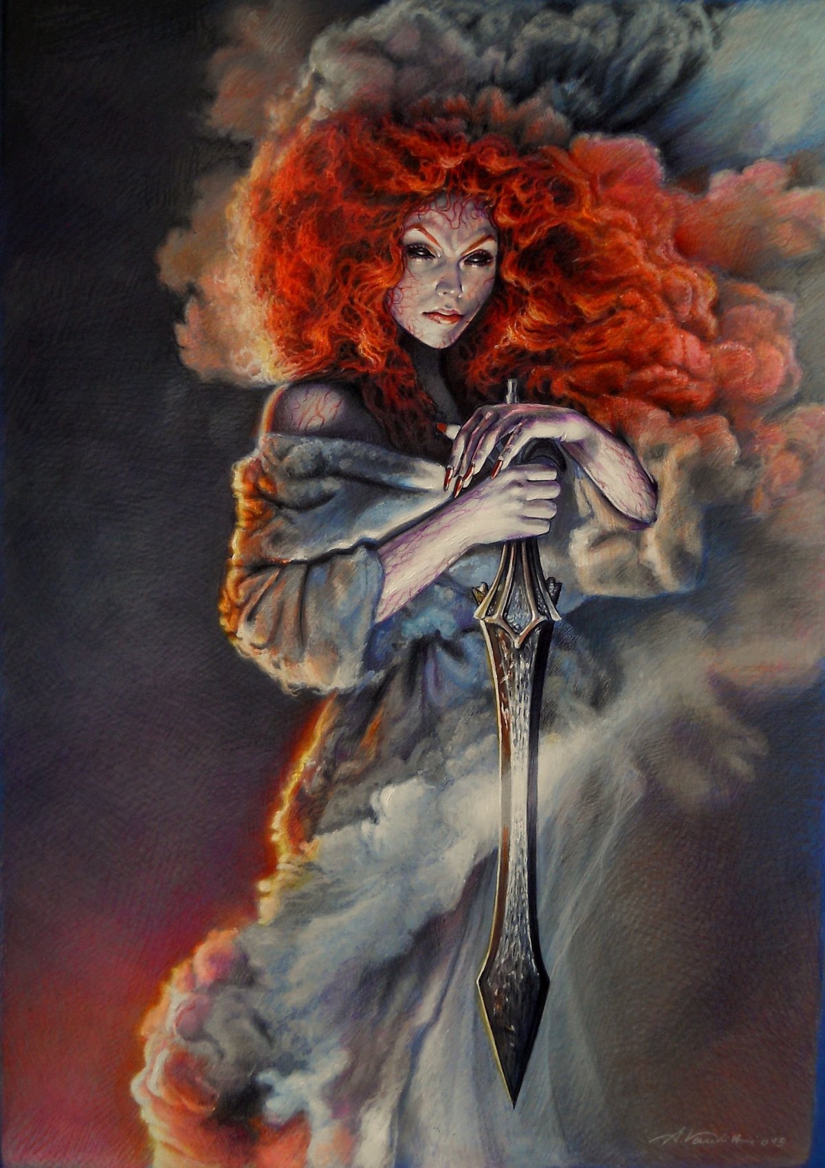 Мастер и Маргарита живопись