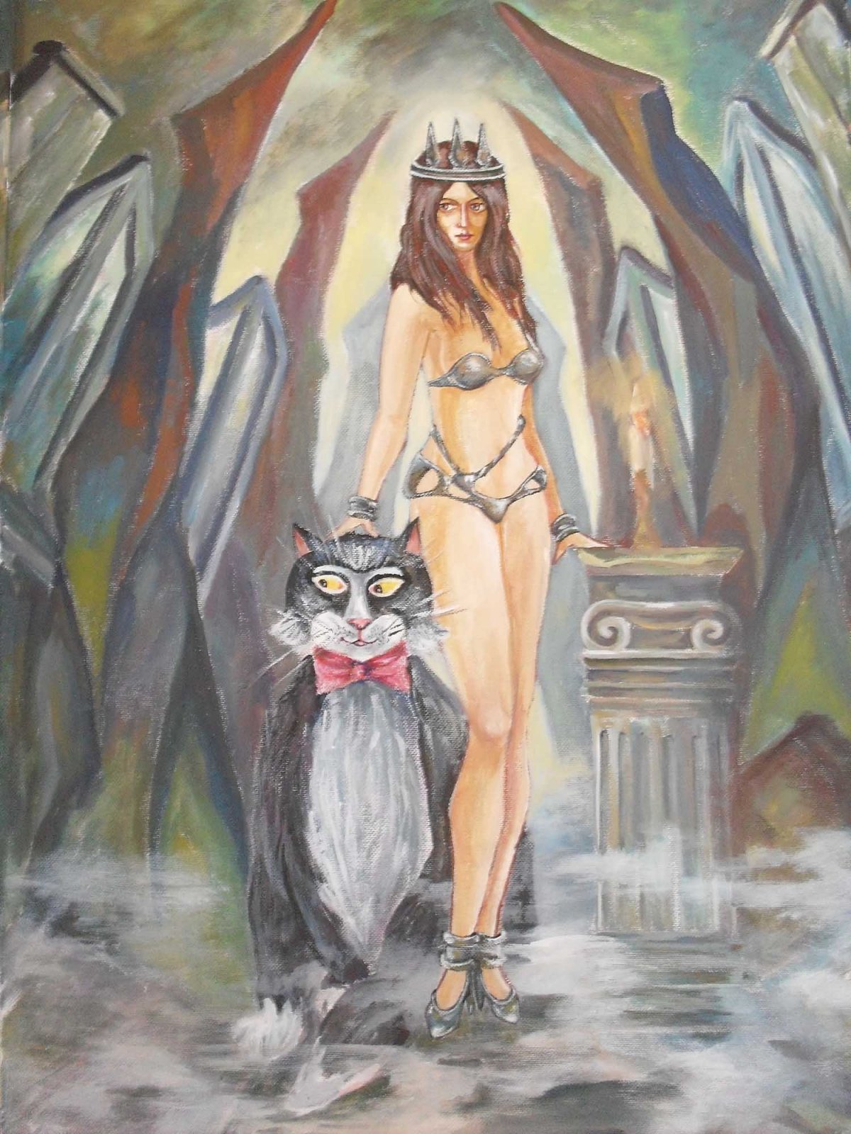 Воланд мастер и Маргарита арт аниме