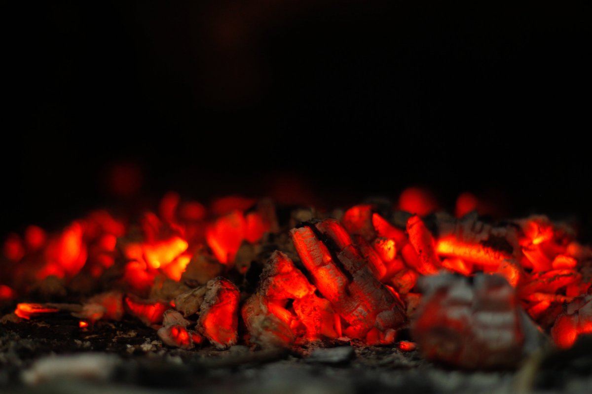 Угли костра