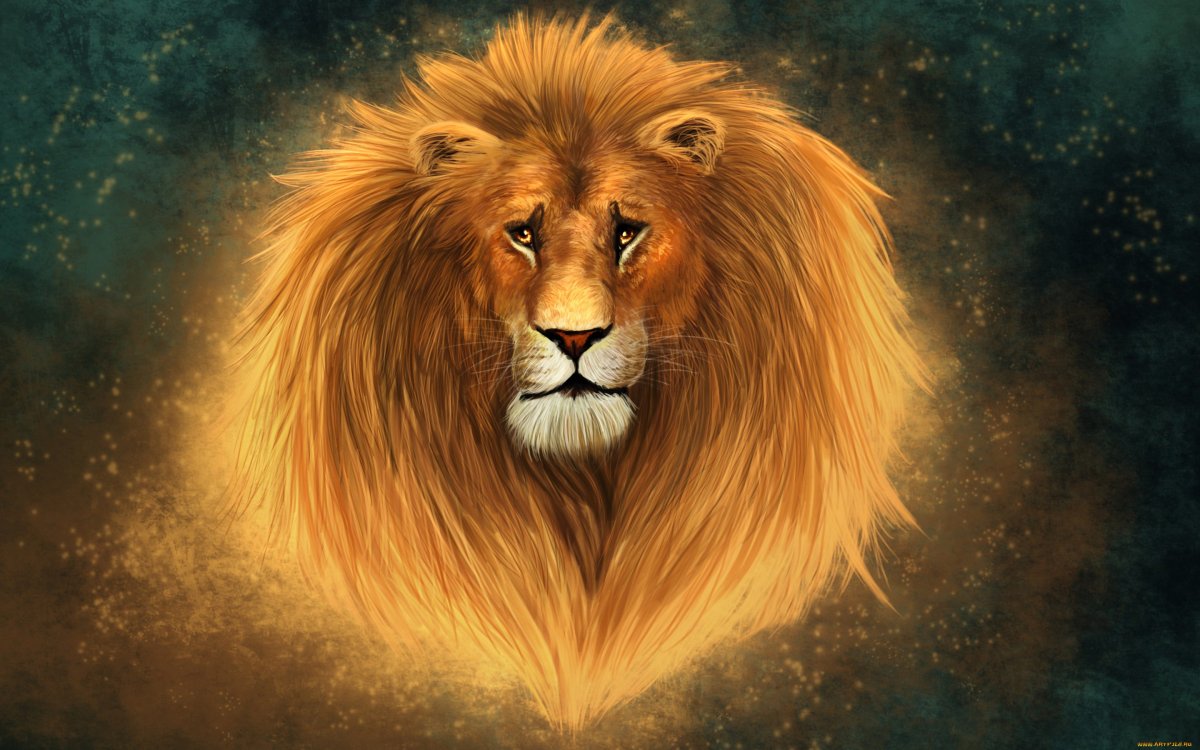 Морда Льва абстракция
