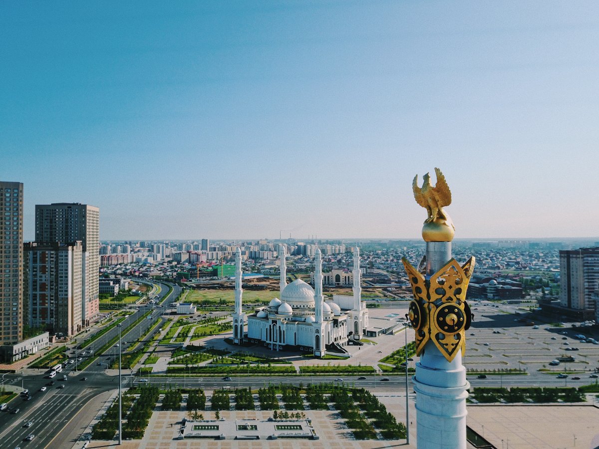 Флаг Казахстана на телефон