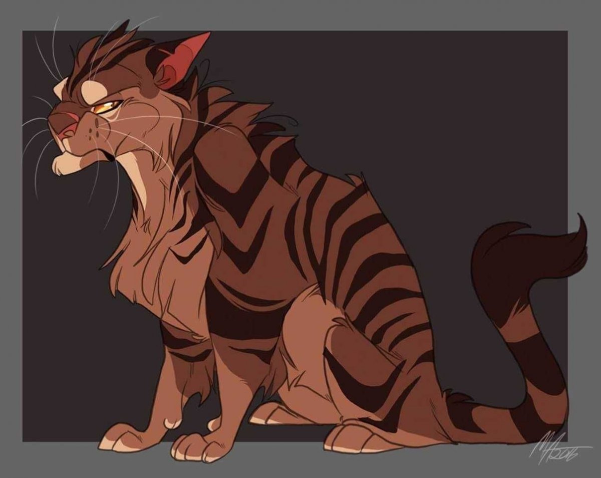 Звездоцап Рыжинка и ежевика семья