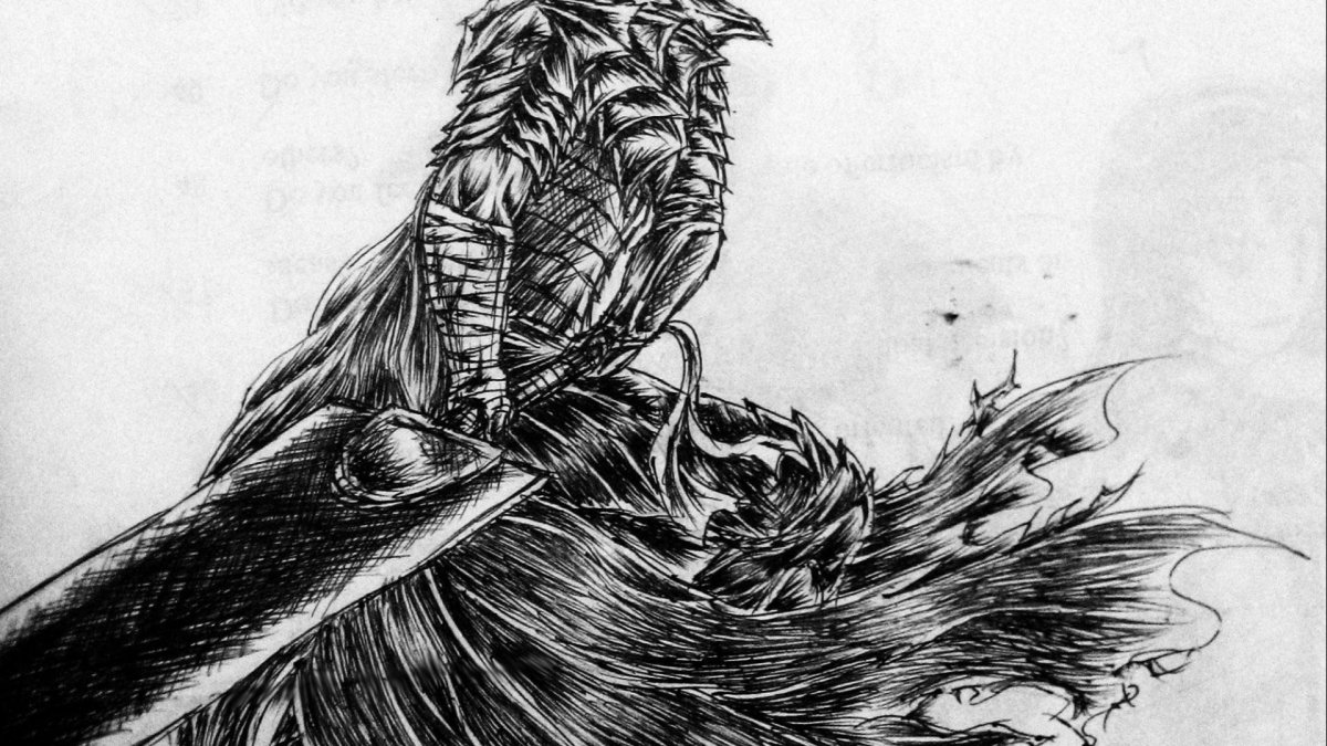 Берсерк Гатс Минимализм