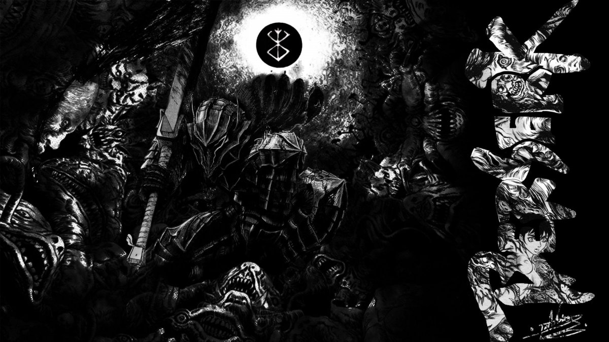 Berserk Black Swordsman