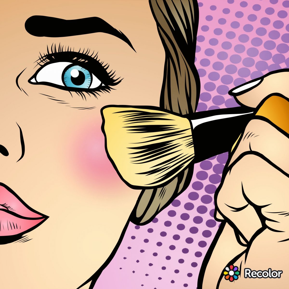 Поп арт косметика