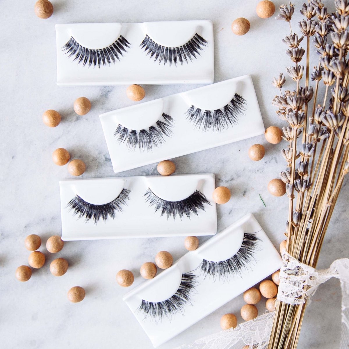 Креативные накладные ресницы