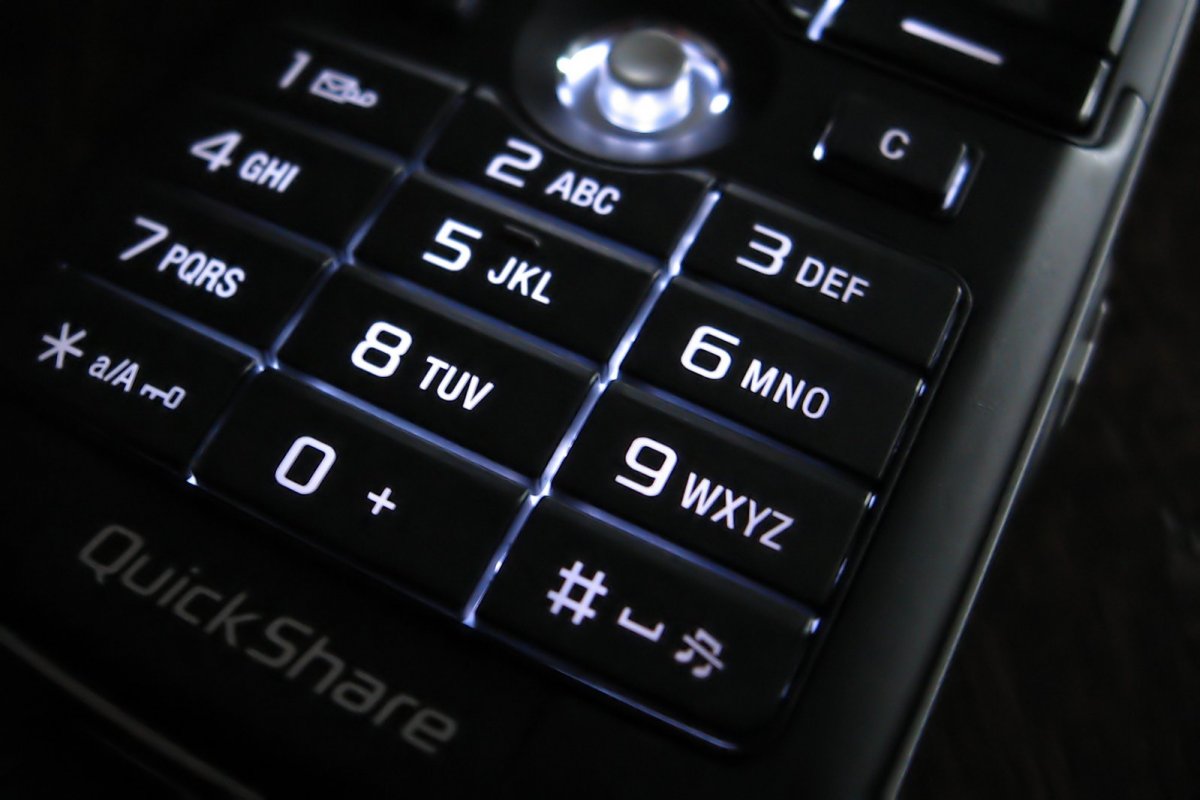 Клавиатура кнопочного телефона