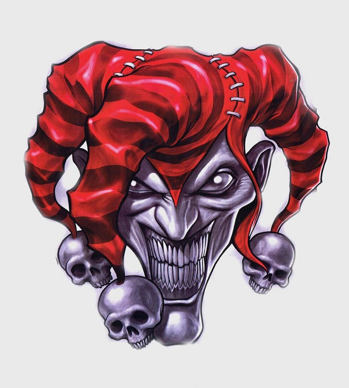 Шут клоун Арлекин Коломбина