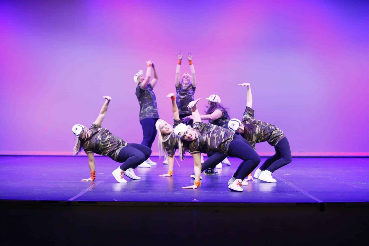 Баннер для танцевального коллектива