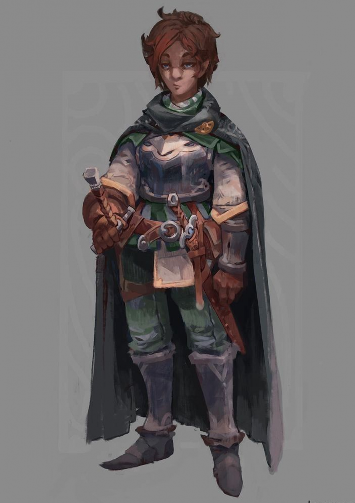 DND полурослик бард