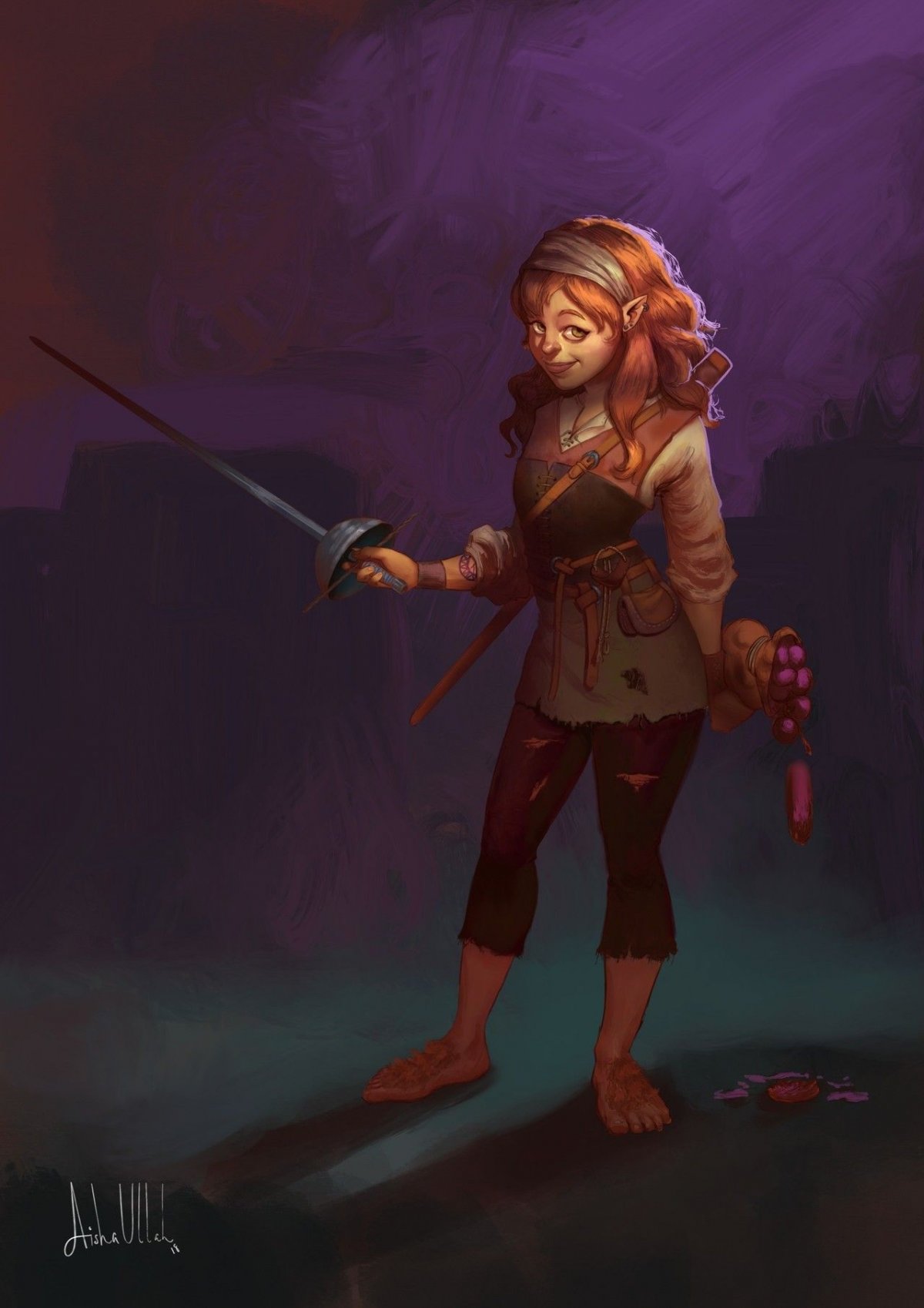 Полурослик ДНД бард