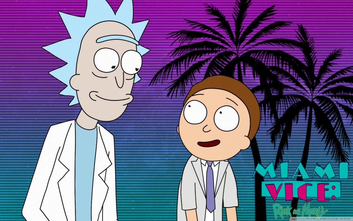 Шапка Рик и Морти