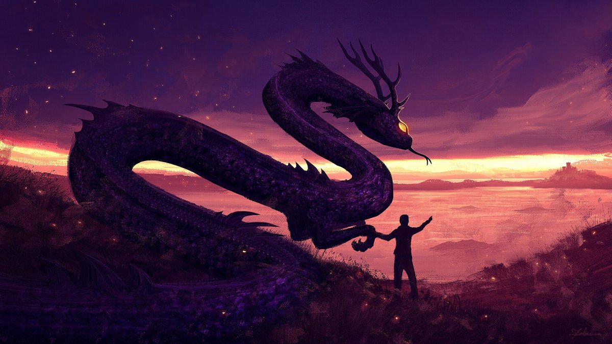 Дракон арт