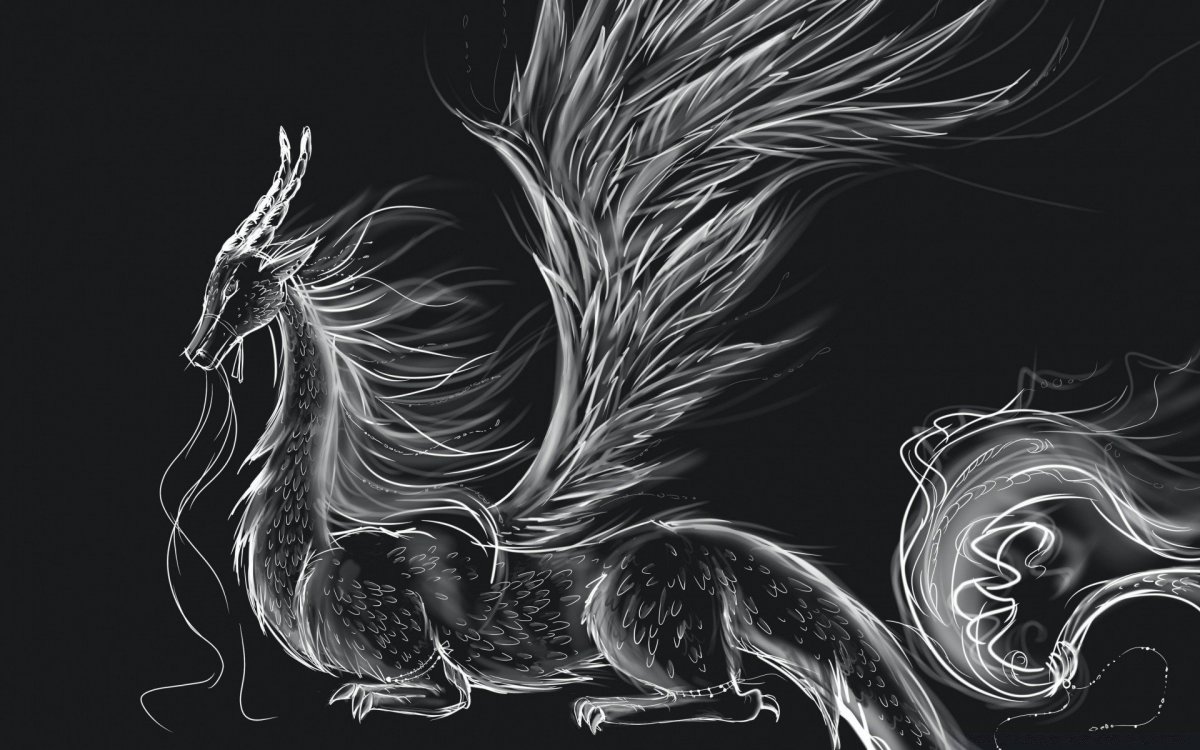 Желтый китайский дракон