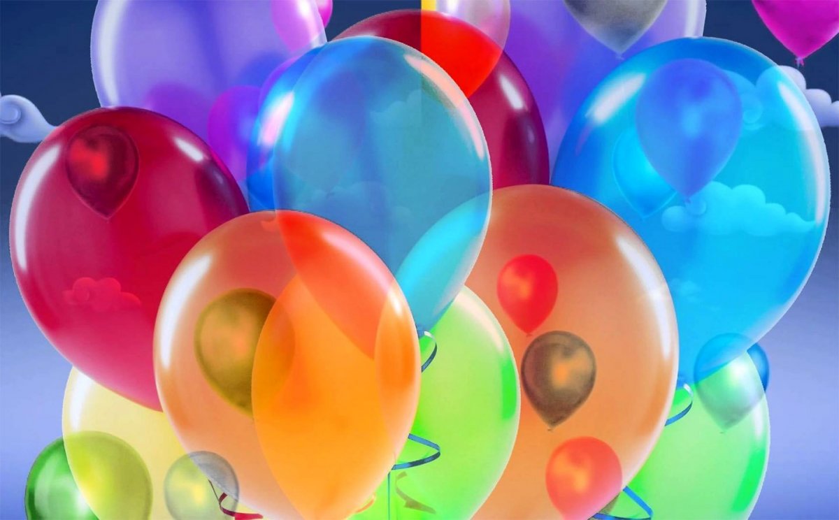 Шарики красивые