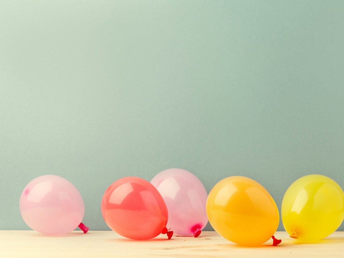 Нежный фон с шариками