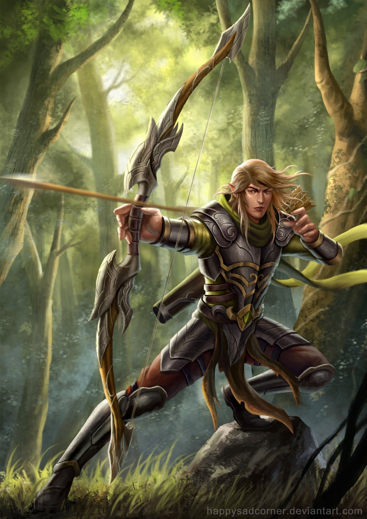 Девушка лучник