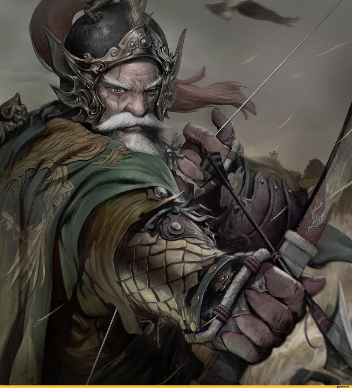 Лучник Дварф фэнтези арт