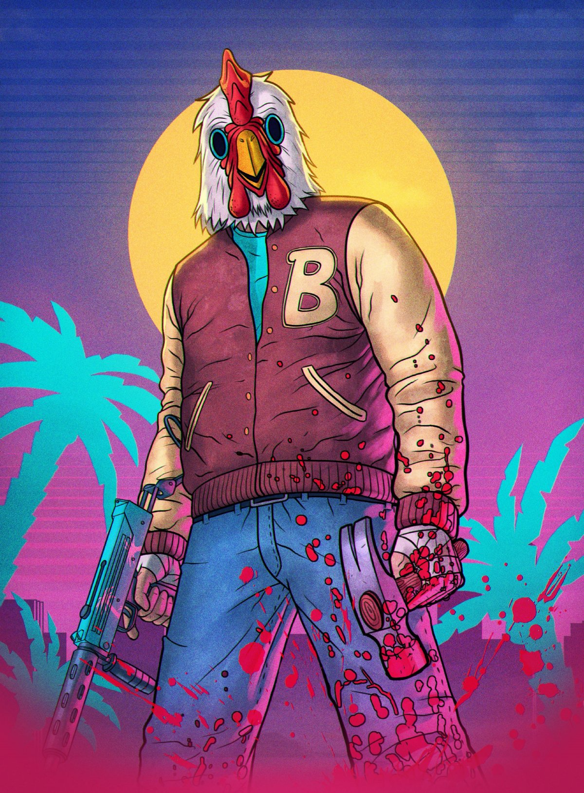 Тони из Хотлайн Майами