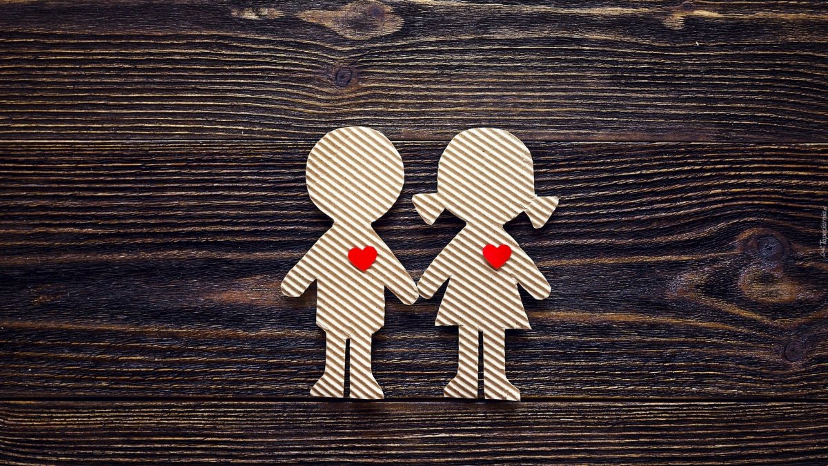 Милые мультяшные пары