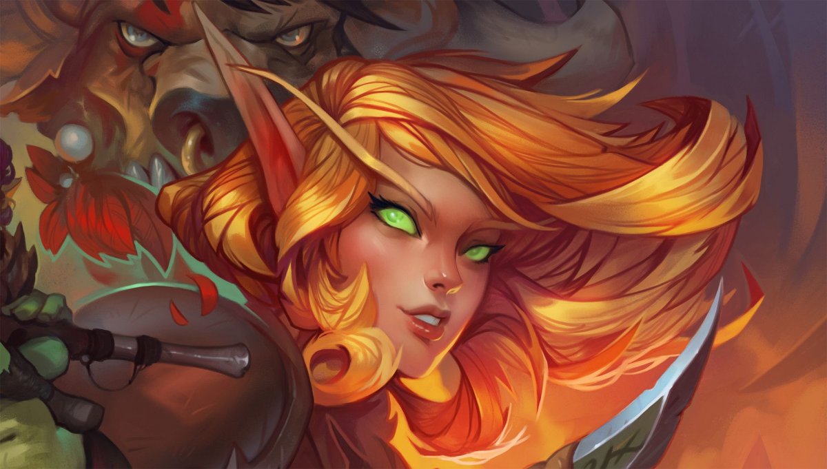 World of Warcraft эльфы крови арт