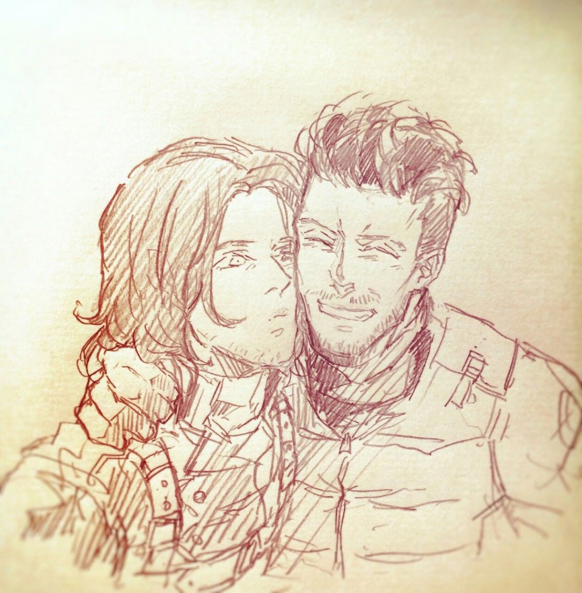 Брок Рамлоу и зимний солдат