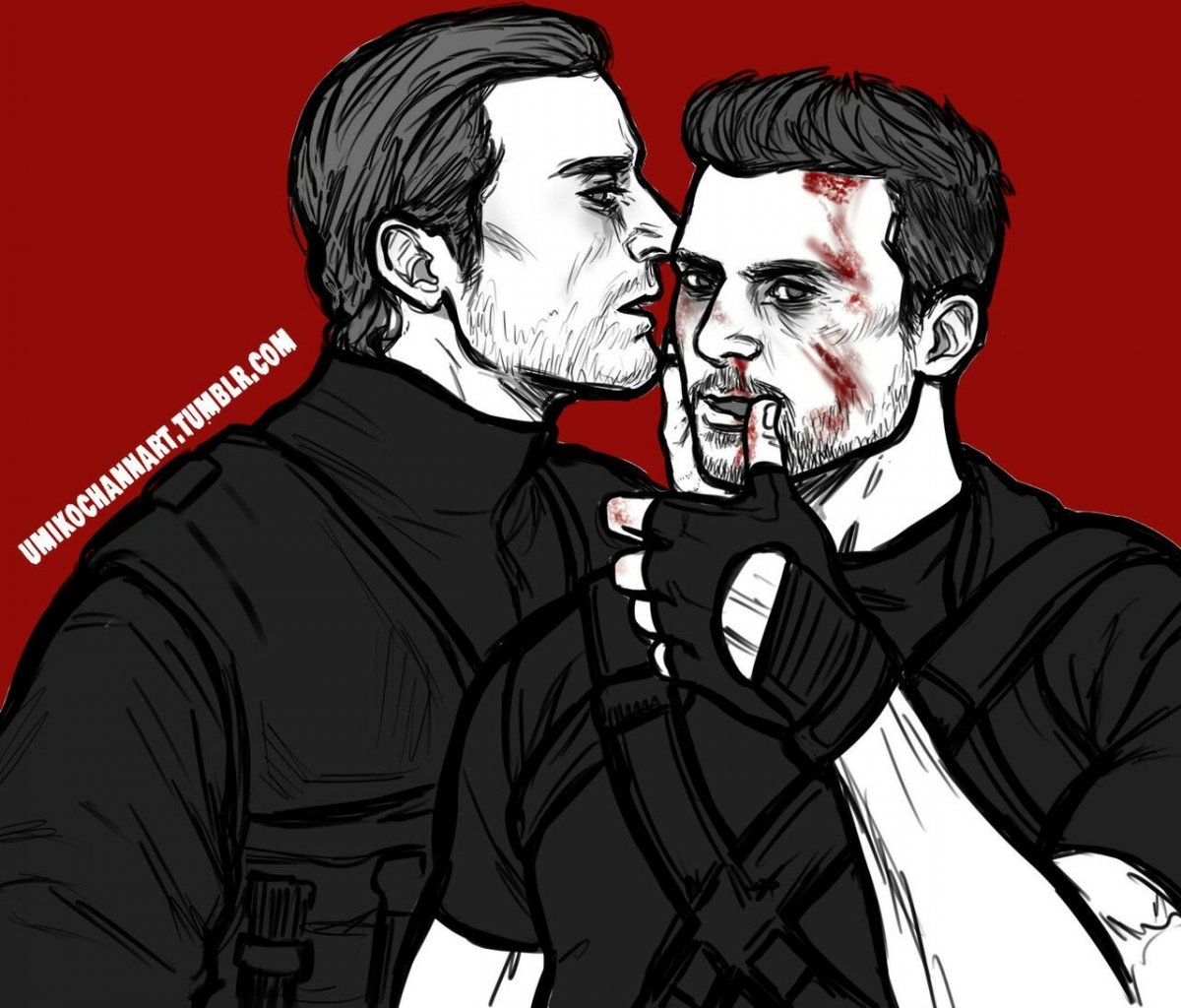 Джек Роллинз и Брок Рамлоу арт