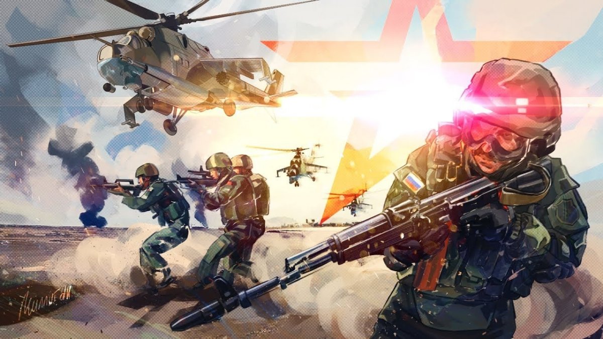 Фон трагический военный