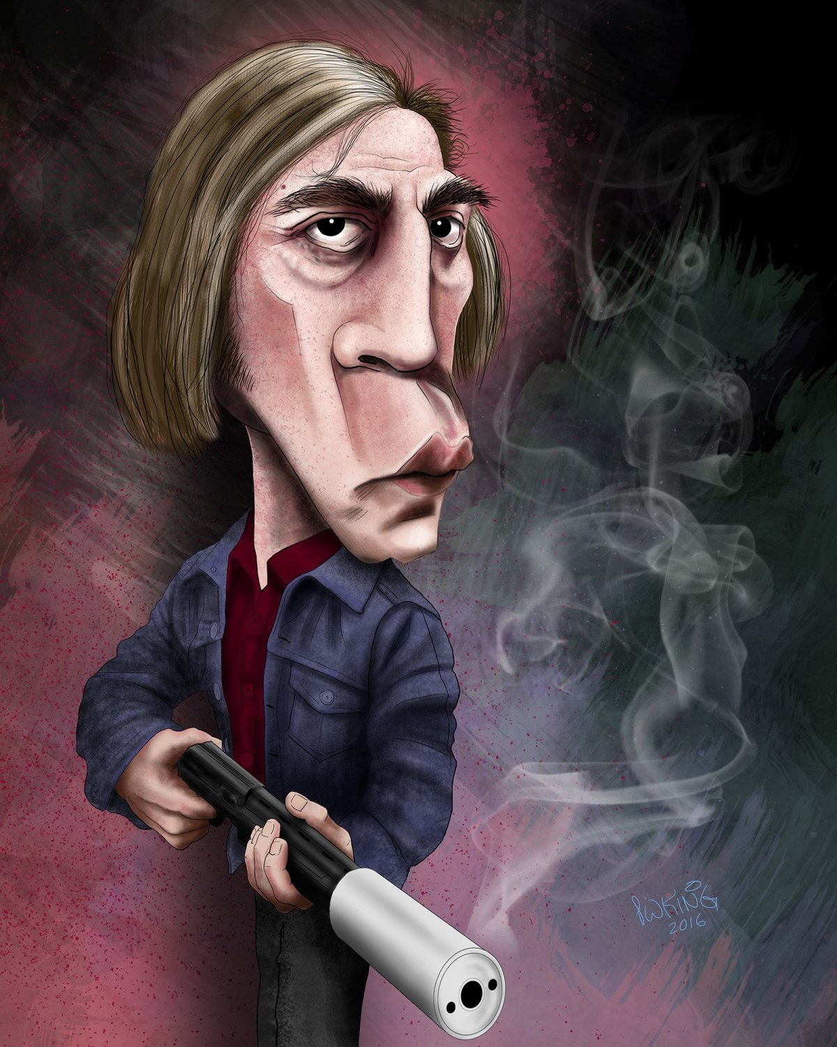 Хавьер Бардем Антон Чигур