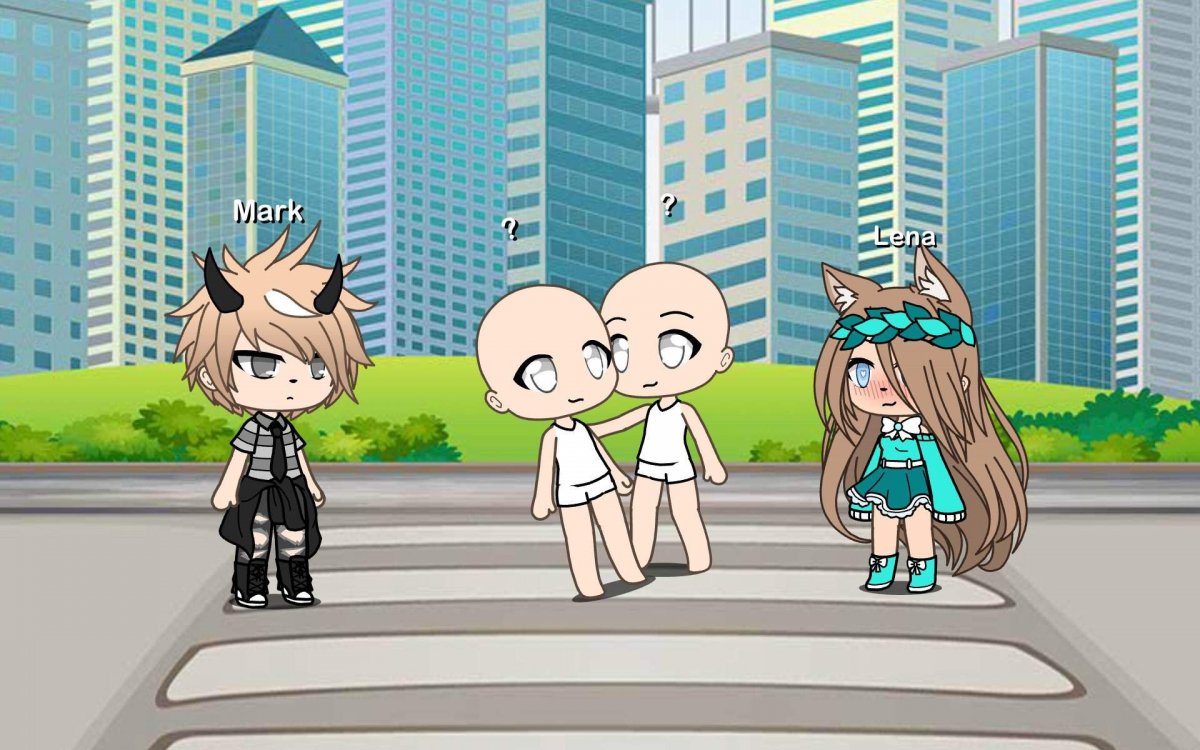 Фон для гача лайф улица