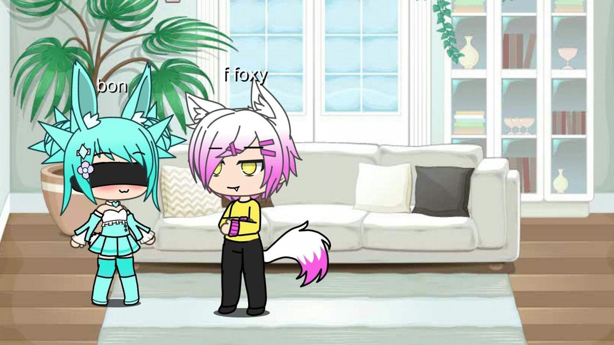 Фон кафе гача лайф