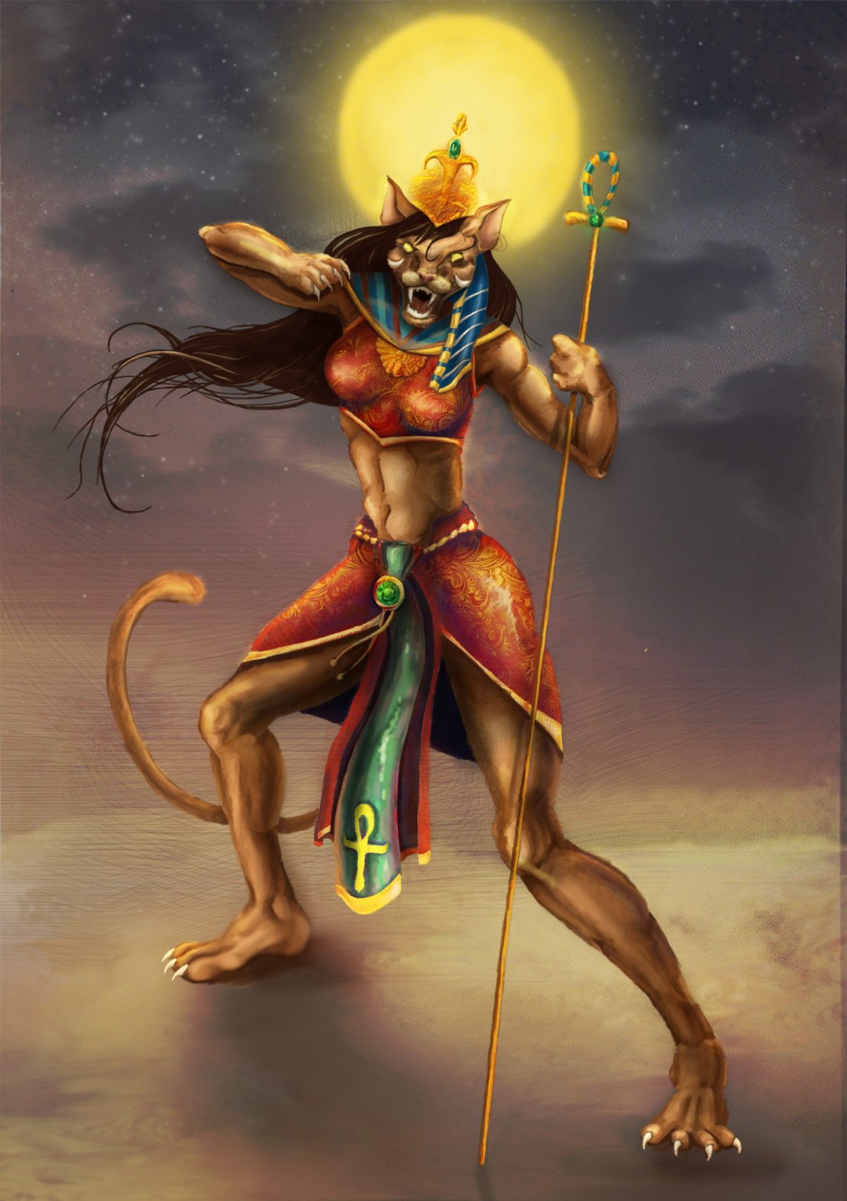 Bastet богиня Египта