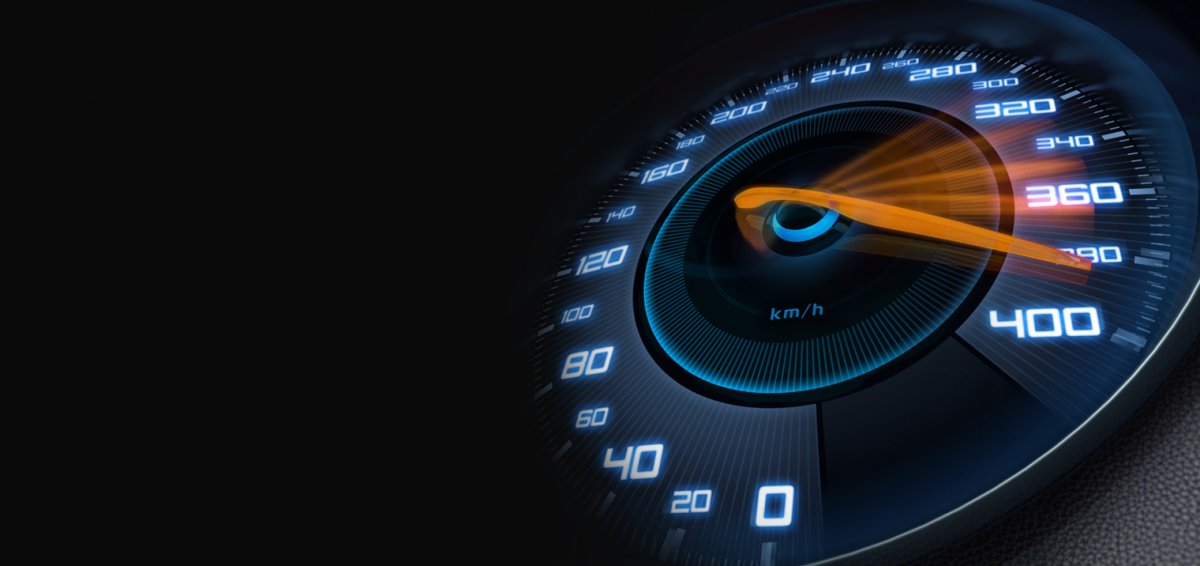 Стрелочный спидометр