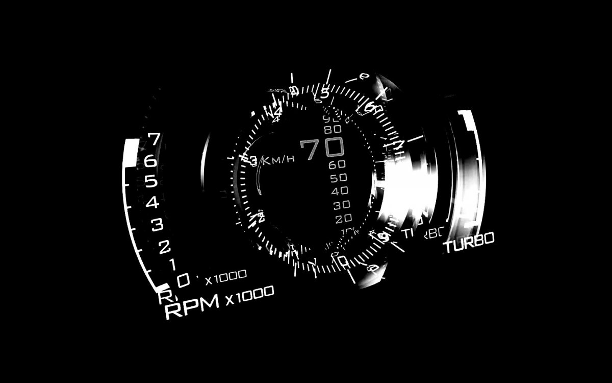 Спидометр машины