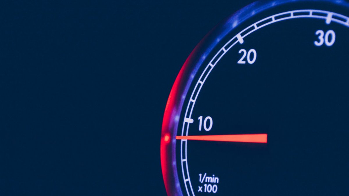 Неоновый спидометр