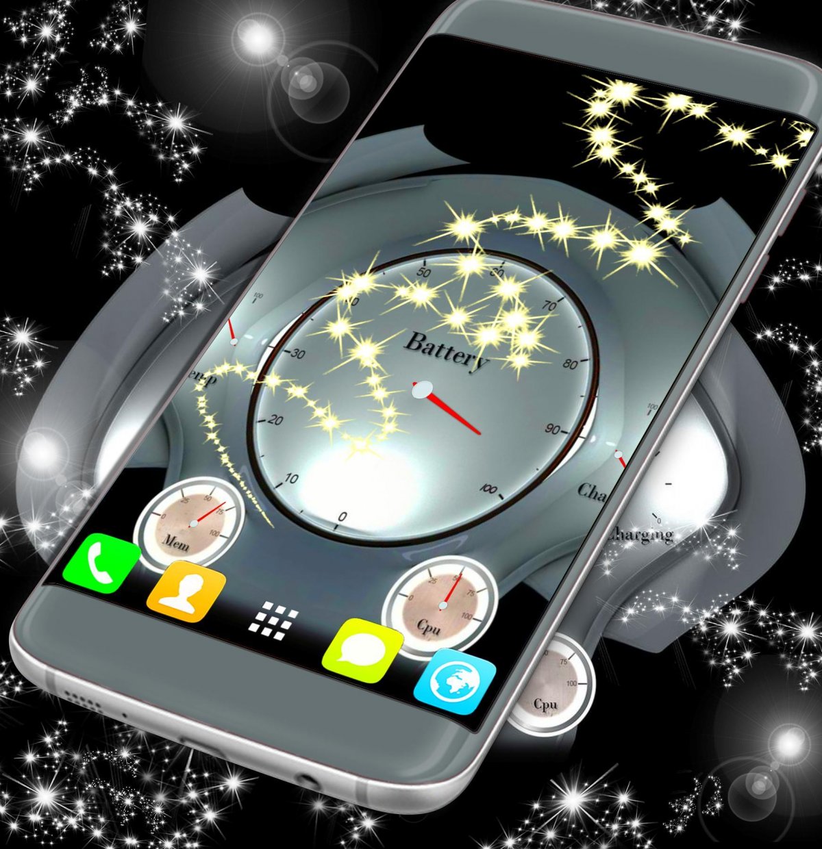 Красивый спидометр