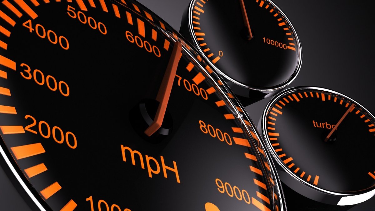 Mercedes-AMG Speedometer